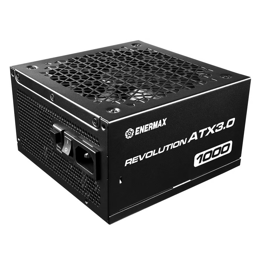 Enermax MarbleShell MS21 Micro-ATX  + Enermax LIQMAXFLO 360 ARGB  + Enermax Revolution ATX 3.0 (PCIE 5.0) 1000W -3